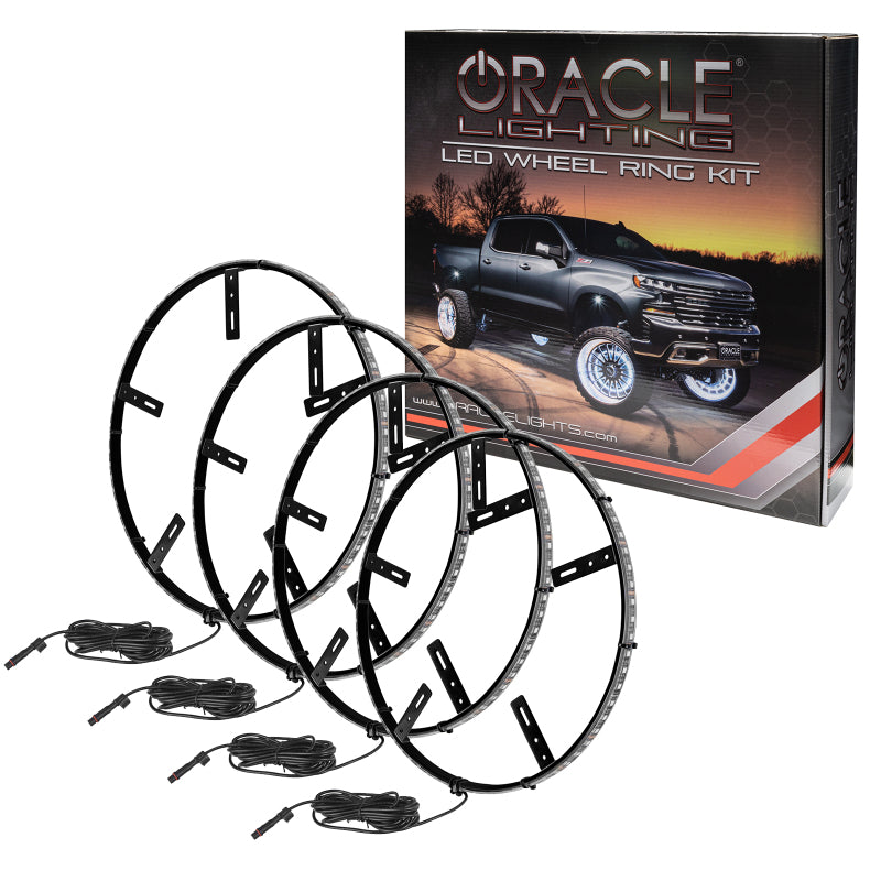 ORACLE Lighting LED Illuminated Wheel Rings - Double LED - White - 4228-001