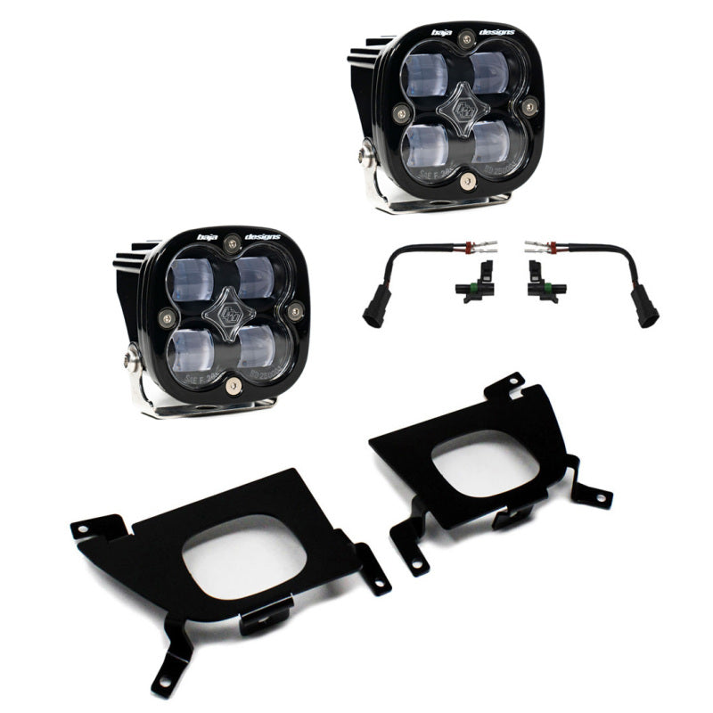 Baja Designs SAE & DOT Road-Legal LED Light Kits - 2019+ Silverado Fog Pocket for Silverado 1500/2500/2500 HD FPK SAE - part 447528