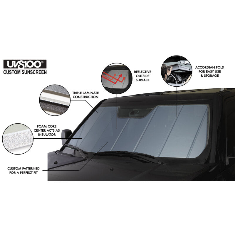 Covercraft 24-26 Toyota Tacoma UVS100 Custom Sunscreen - view 8