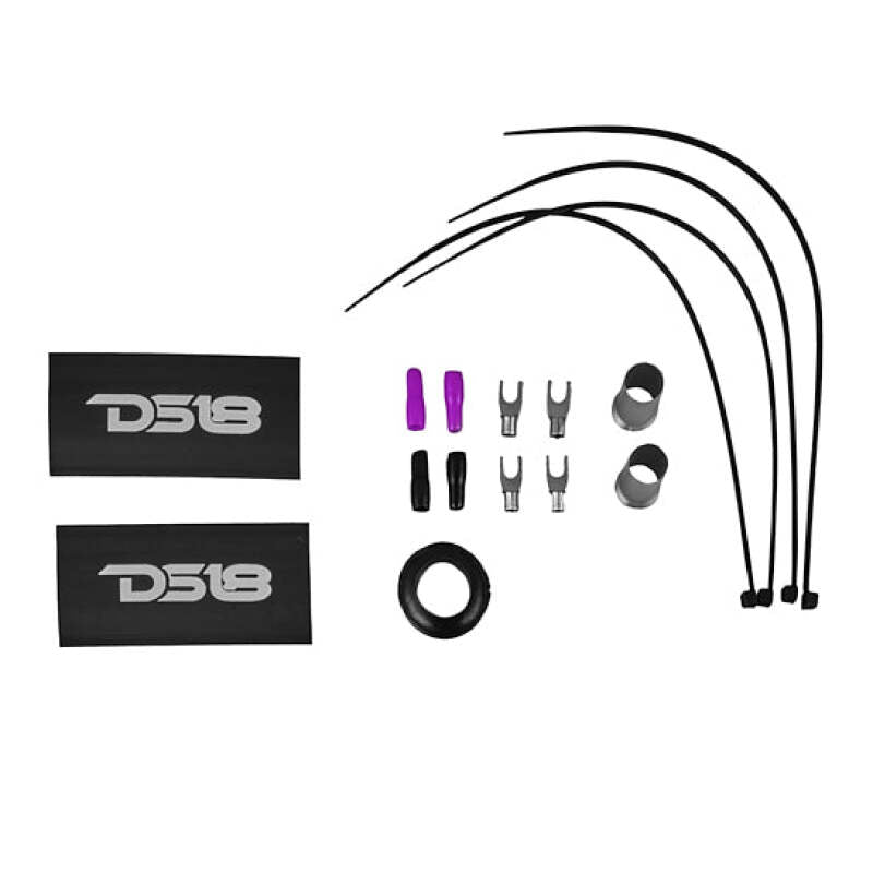 DS18 0-Gauge Amplifier Installation Kit - Advance - Purple - AKIT0.PU - view 2