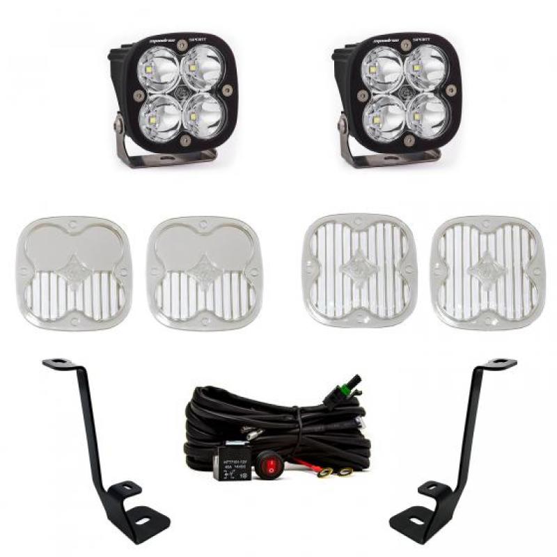 Baja Designs LED Light Kits - 2021+ Ford F150 A Pillar Kit Squadron Sport Spot - part 447695