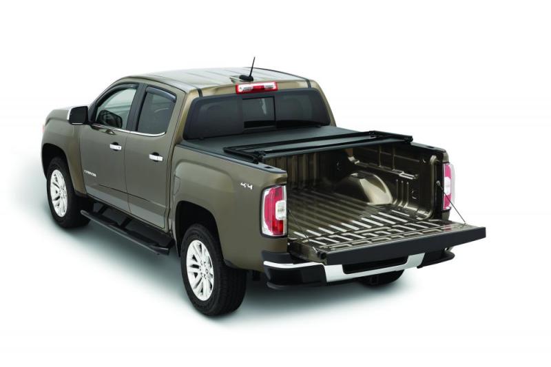 Tonno Pro 5ft Styleside Tonno Fold Tri-Fold Tonneau Cover for 2004-2014 Chevy Colorado - view 3
