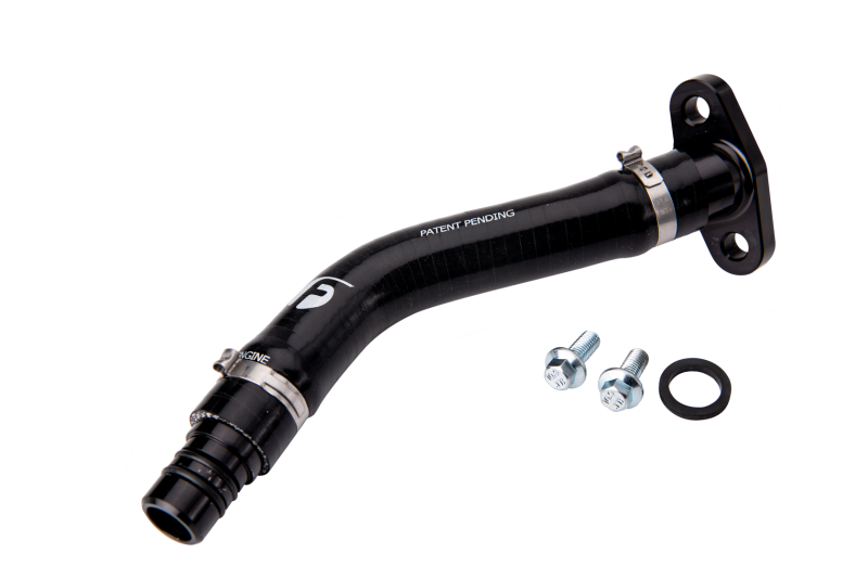 Fleece Performance Silicone Turbo Drain Tube Kit - 2003-2007 Dodge Ram 2500/3500 5.9L Cummins - Fleece part FPE-CTDT-CW-KIT