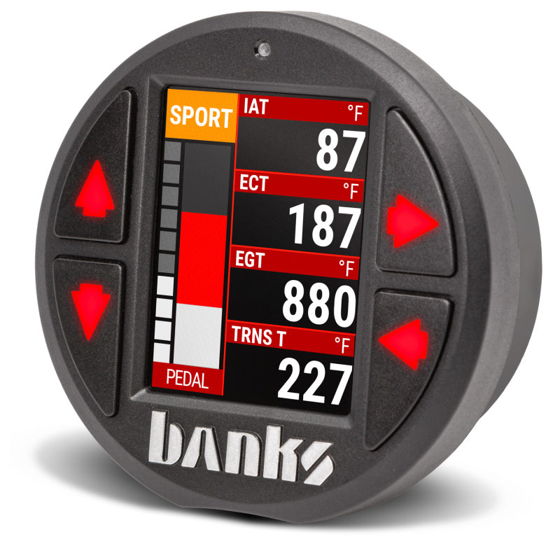 Banks Power iDash Pro Gauge & Powertrain Monitor - Universal CAN 2008+ - iDash Pro - PedalMonster Upgrade Kit (part 66714)