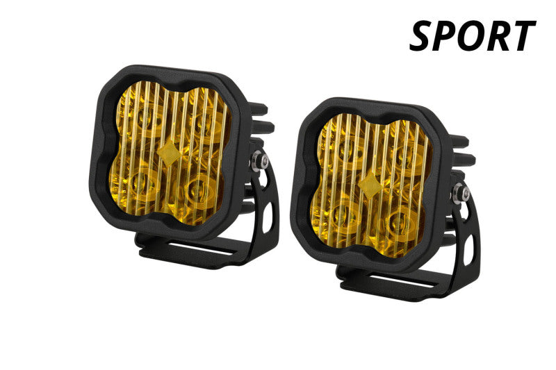 Diode Dynamics SS3 Sport ABL - Yellow Combo Standard (Pair) - DD6872P - view 2