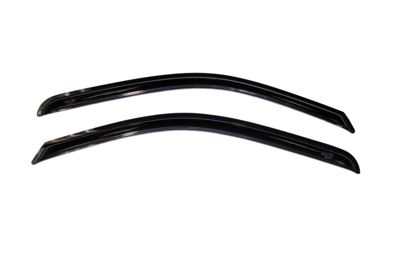 AVS Ventvisor Outside Mount Window Deflectors 2pc for 2009-2018 Dodge RAM 1500 Standard Cab - Smoke
