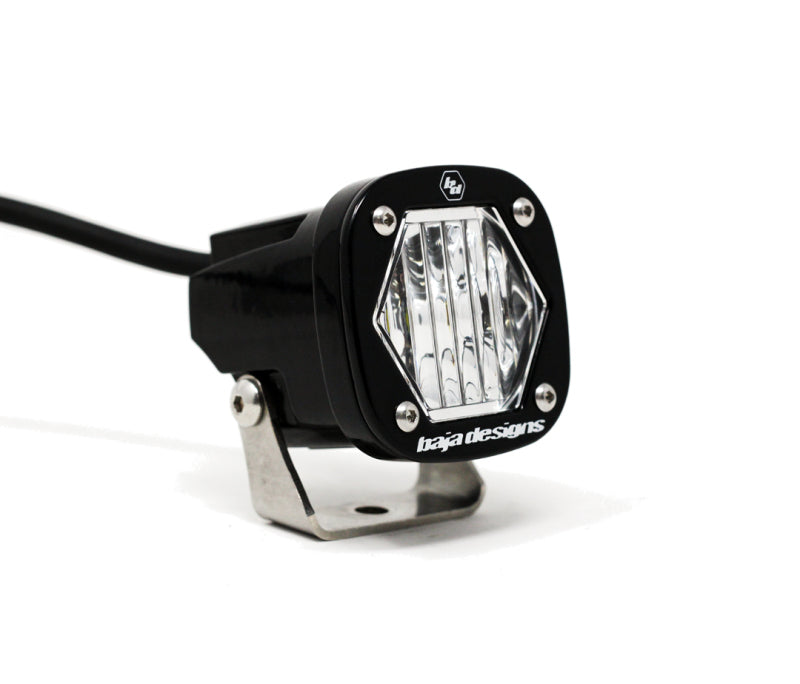 Baja Designs S1 LED Lights - S1 Wide Cornering LED Light w/ Mounting Bracket Single (part 380005)