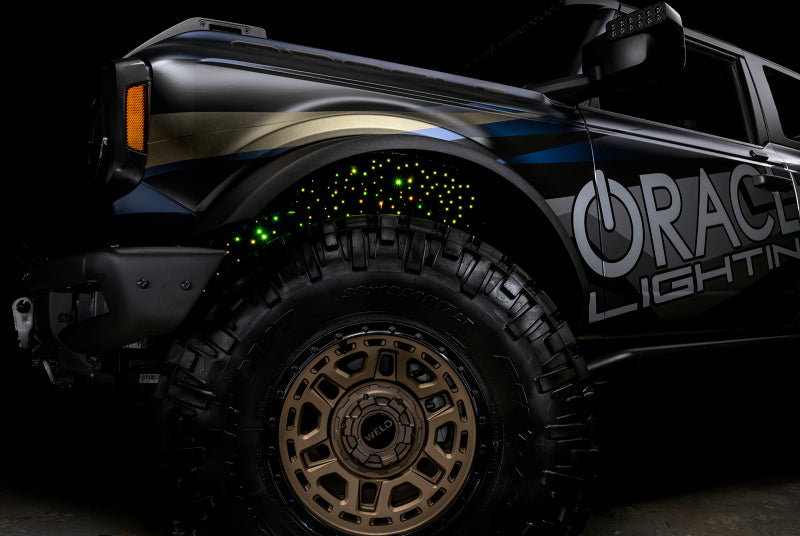 ORACLE Lighting Fiber Optic Wheel Liner ColorSHIFT RGBW Kit-40W LED/600 Fibers - 5898-333 - view 7
