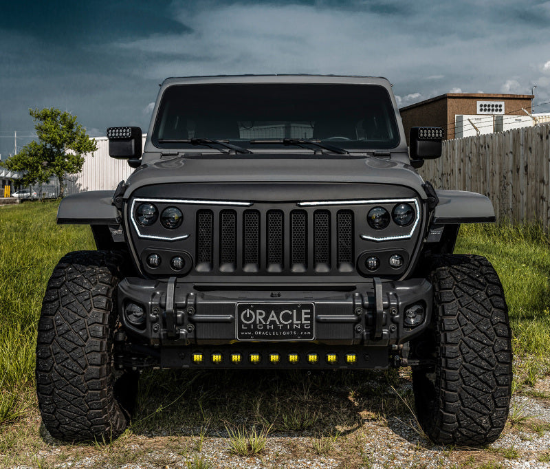 ORACLE Lighting 2019+ Jeep Wrangler JL Skid Plate w/ Integrated LED Emitters - view 5