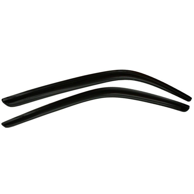 AVS Ventvisor Outside Mount Window Deflectors 2pc for 2015-2018 Ford F-150 Standard Cab - Smoke