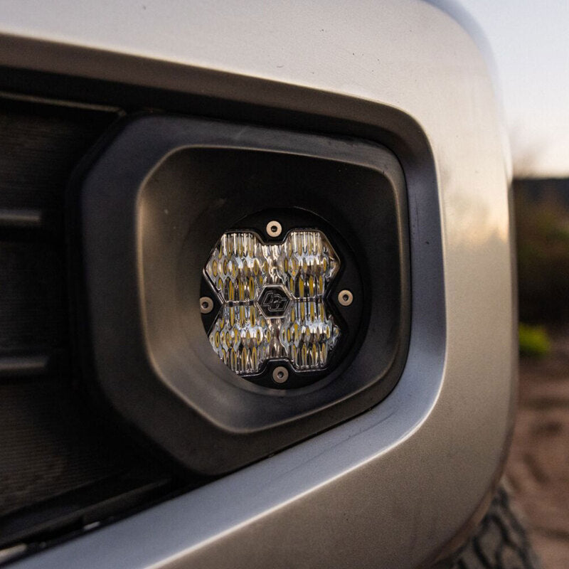 Baja Designs LED Light Kits - Toyota - 12-23 Tacoma / 14-21 Tundra / 10-24 4Runner Squadron Sport 2.0 Fog Pkt Kit (WC) - Clear (part 440007)
