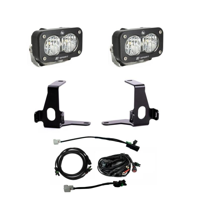 Baja Designs LED Light Kits - Toyota - 2024+ Toyota Tacoma S2 Sport Reverse Kit w/ Toggle Switch (part 448247)