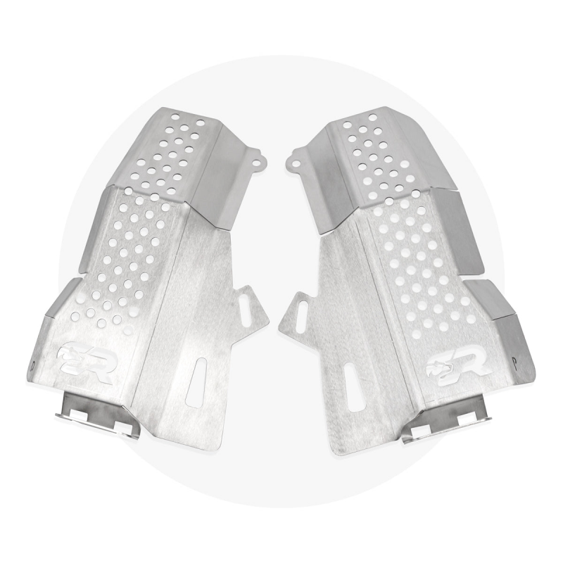 Cali Raised LED Catalytic Converter Shield Fits 10-24 4Runner - CR3896