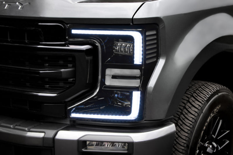 ORACLE Lighting 2022 Ford F250/350 Super Duty Dynamic ColorSHIFT Headlight DRL Kit w/Switchback - 1449-332 - view 3