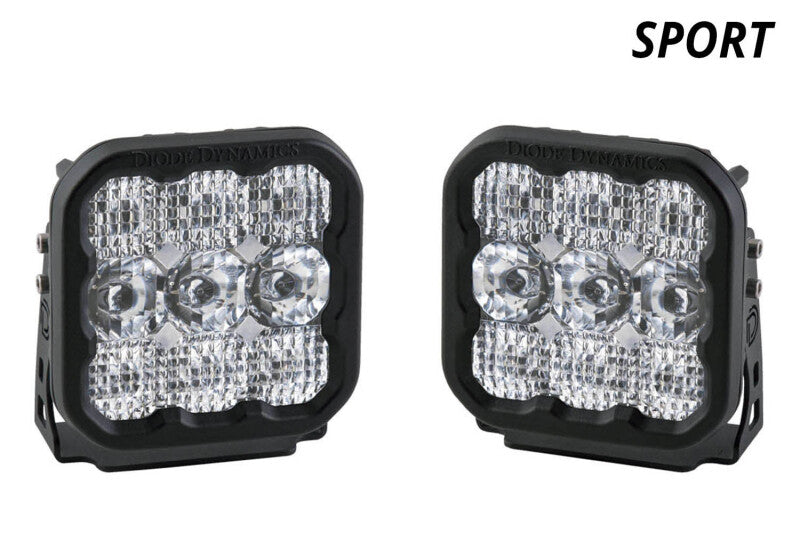 Diode Dynamics SS5 LED Pod Sport - White Combo (Pair) - DD6769P - view 2