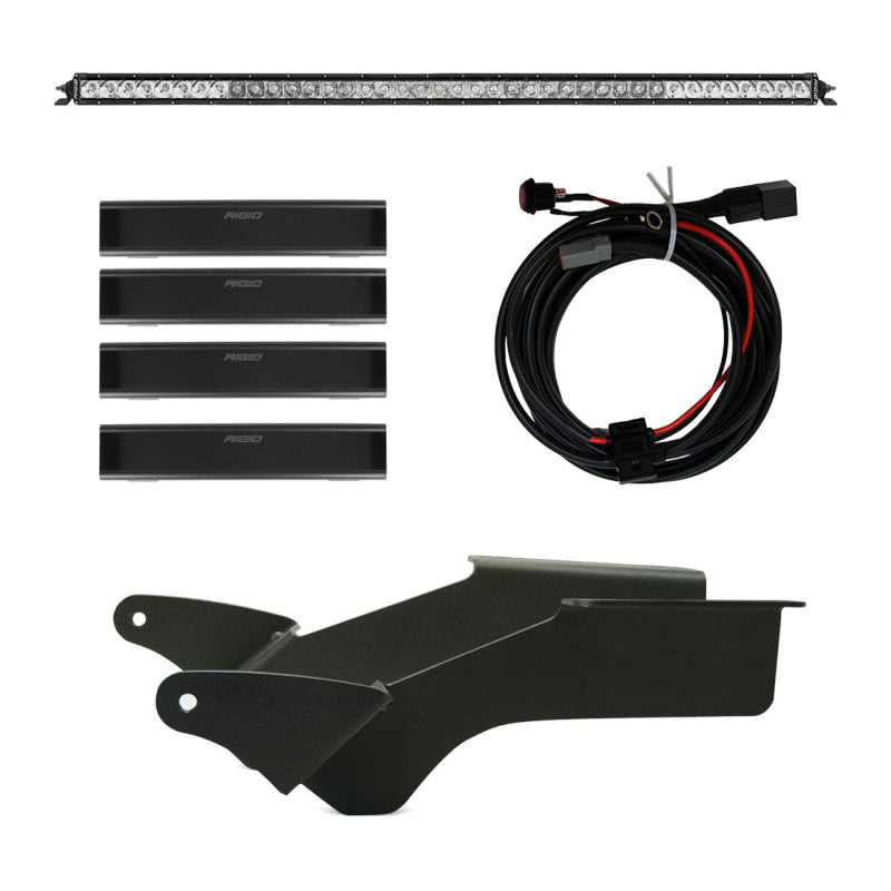 Rigid Industries 2021+ Ford Bronco Roof Rack Light Kit w/ 40in SR-Series Bar (part 46726)
