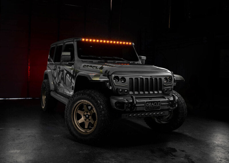 ORACLE Lighting Jeep Wrangler JL/Gladiator JT Integrated Windshield LED Light Bar System - 5917-023 - view 5