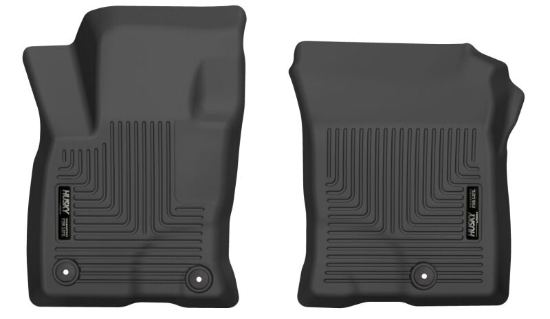 Husky Liners X-act Contour Floor Liners - Ford & Lincoln - 2020 Ford Escape X-Act Contour Front Black Floor Liners (part 54921)