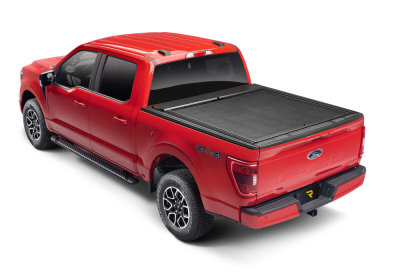 Roll-N-Lock Cargo Tracks - 67.1in Bed M-Series XT Retractable Tonneau Cover for 2015-2020 Ford F150 (w/o OE) - view 2