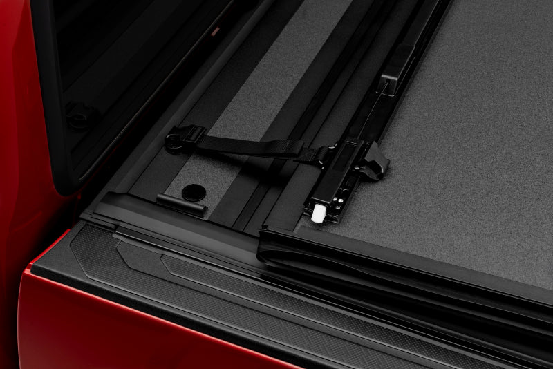 BAKFlip MX4 Hard Folding Tonneau Cover - 2016-2023 Toyota Tacoma 6ft Bed w/ Deck Rails - BAK part 448427 view 6
