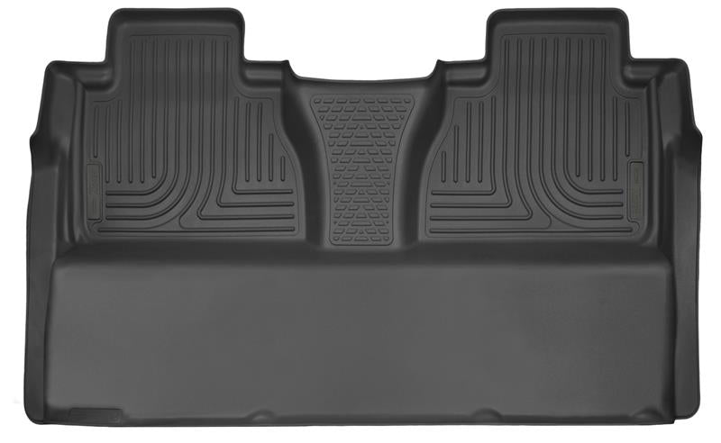 Husky Liners X-act Contour Floor Liners - Toyota Tundra - 14-16 Toyota Tundra CrewMax Cab Pickup X-Act Contour Black 2nd Seat Floor Liner (part 53841)
