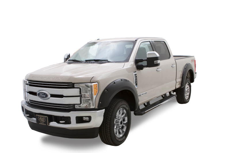 Bushwacker Pocket Style Flares 4 pc for 2018-2019 Ford F-150 - Shadow Black