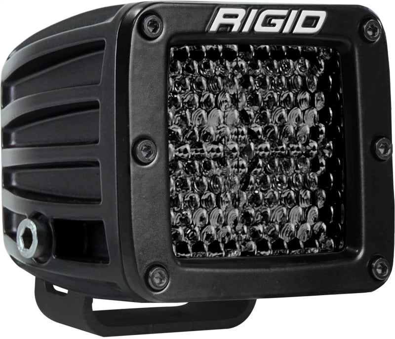 Rigid Industries D-Series PRO Midnight - Diffused - Surface Mount (Pair) (part 202513BLK)