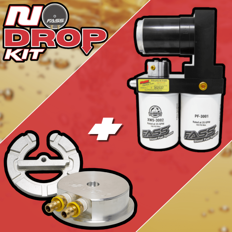 FASS No-Drop Series Diesel Fuel System (NDTSD10180F140G)