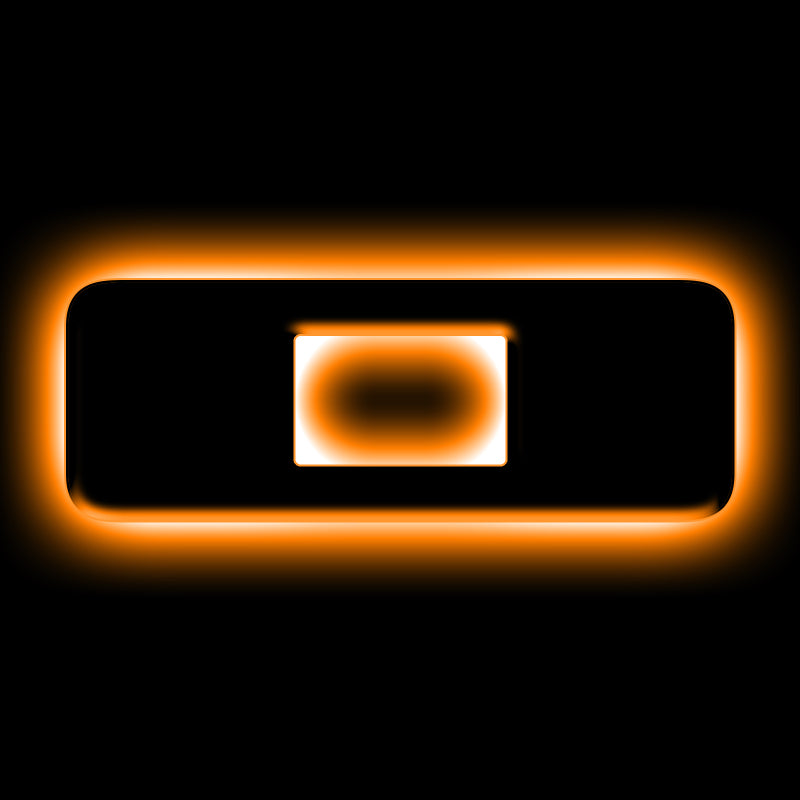 ORACLE Lighting Universal Illuminated LED Letter Badges - Matte Black Surface Finish - view 7