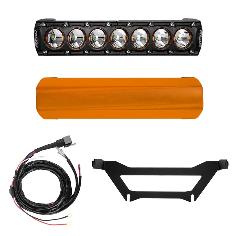 Rigid Industries 2017+ Can-Am Maverick X3 Revolve 10in Light Bar Kit (part 41638)