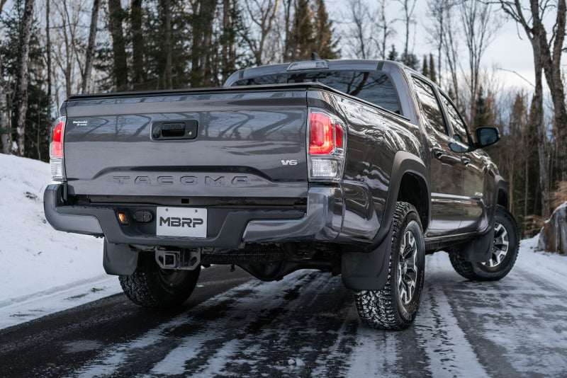 MBRP ARMOR Plus Cat-Back Exhaust - 2016-2023 Toyota Tacoma 3.5L Turn-Down - MBRP part S5339409 view 6