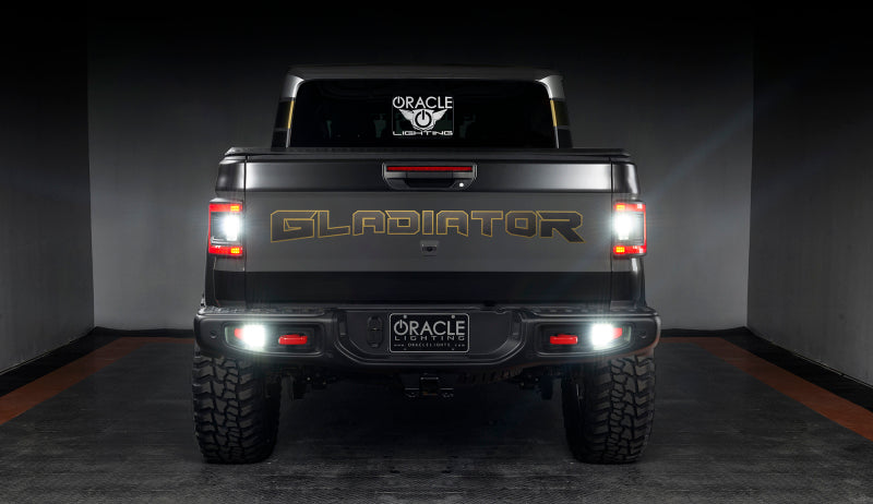 ORACLE Lighting 2020+ Jeep Gladiator JT Flush Mount LED Tail Lights - Tinted Lens - 5882-504-T - view 7