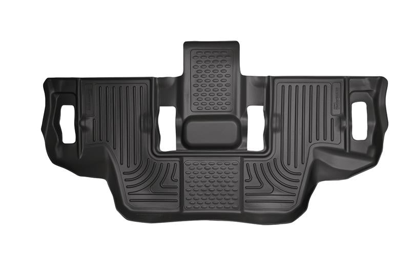 Husky Liners WeatherBeater Floor Liners - Ford & Lincoln - 09-13 Ford Flex WeatherBeater Black 3rd Seat Floor Liner (part 19341)
