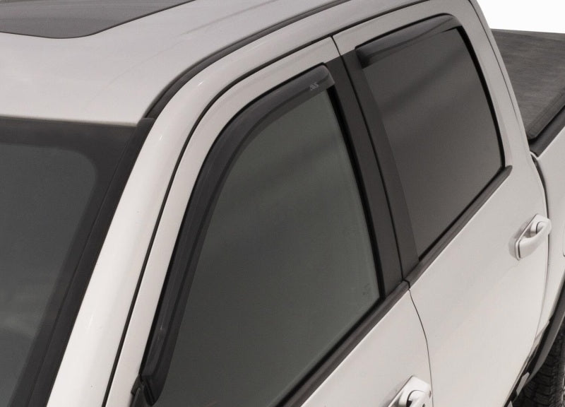 AVS Ventvisor Front & Rear Window Deflectors 4pc for 2021-2023 Jeep Grand Cherokee L - Smoke