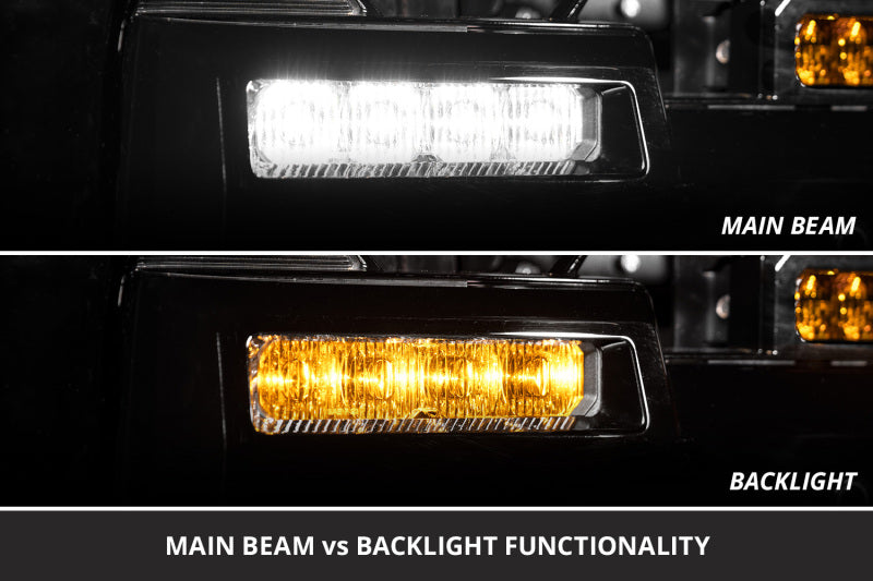 Diode Dynamics 24-26 Toyota 4Runner Fog SS6 Sport LED Kit Yellow 3000K - DD8844 - view 4