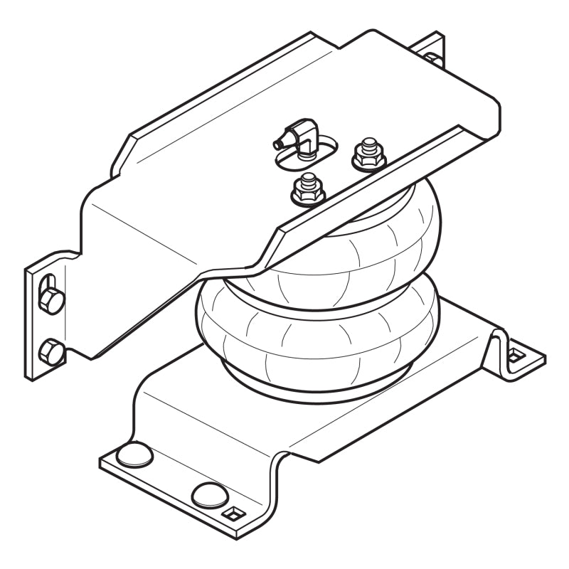 Firestone Ride-Rite Front Air Helper Spring Kit - 2007-2017 Ram 3500 Cab & Chassis 2WD/4WD - Firestone part 2478 view 2