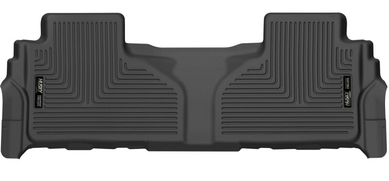 Husky Liners X-act Contour Floor Liners - 2021-2023 Chevrolet Suburban X-Act 2nd Rear Black - part 55871