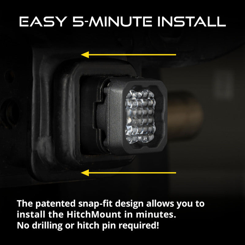 Diode Dynamics Hitch Mount LED Pod Reverse Kit for GMC Sierra 1500 2019-2023 C1R - DD7646 - view 4