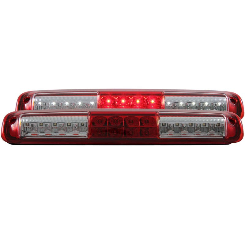 ANZO LED 3rd Brake Light, Chrome Housing, Red/Clear Lens - 1999-2007 Chevy Silverado 1500, 1999-2007 GMC Sierra 1500 - ANZO part 531029
