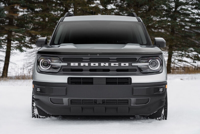 Husky Liners Aeroskin Hood Protector for 2021-2024 Ford Bronco 2/4dr (Excl. Raptor) - Smoke