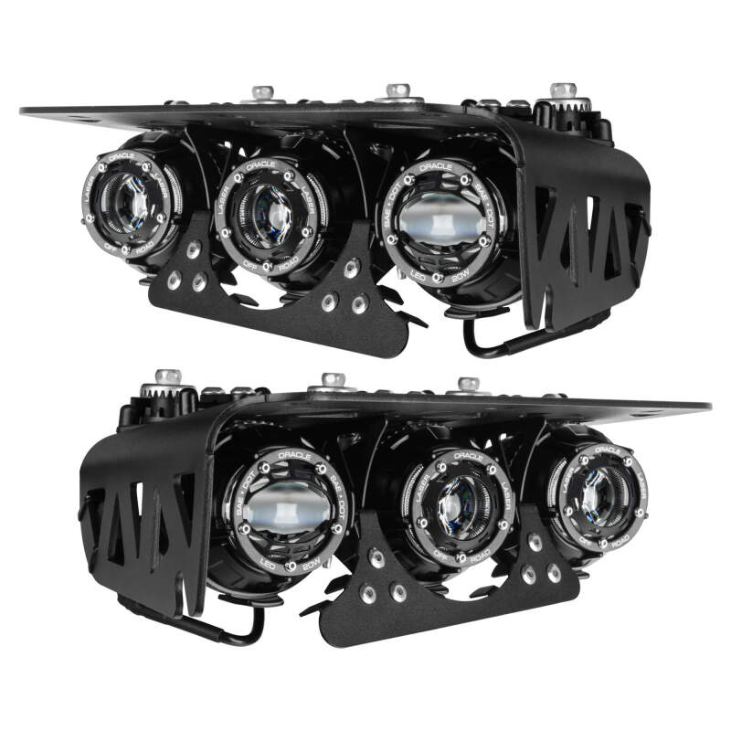 ORACLE Lighting 21-24 Ford Bronco Off Road Laser and LED Fog Light Kit for Steel Bumper - 5928-LZZ-001 - view 7