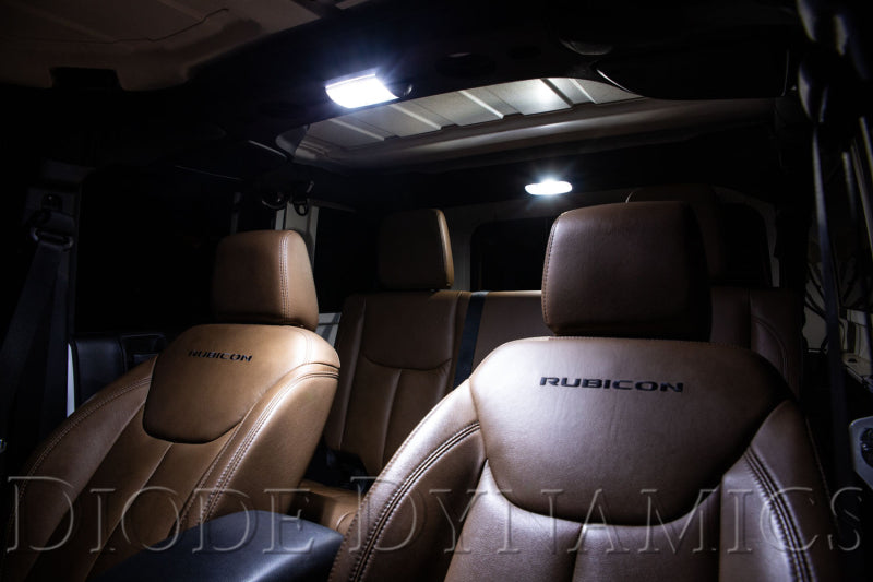 Diode Dynamics Wrangler JK 4dr Interior Kit Stage 2 - Cool - White - DD0364 - view 7