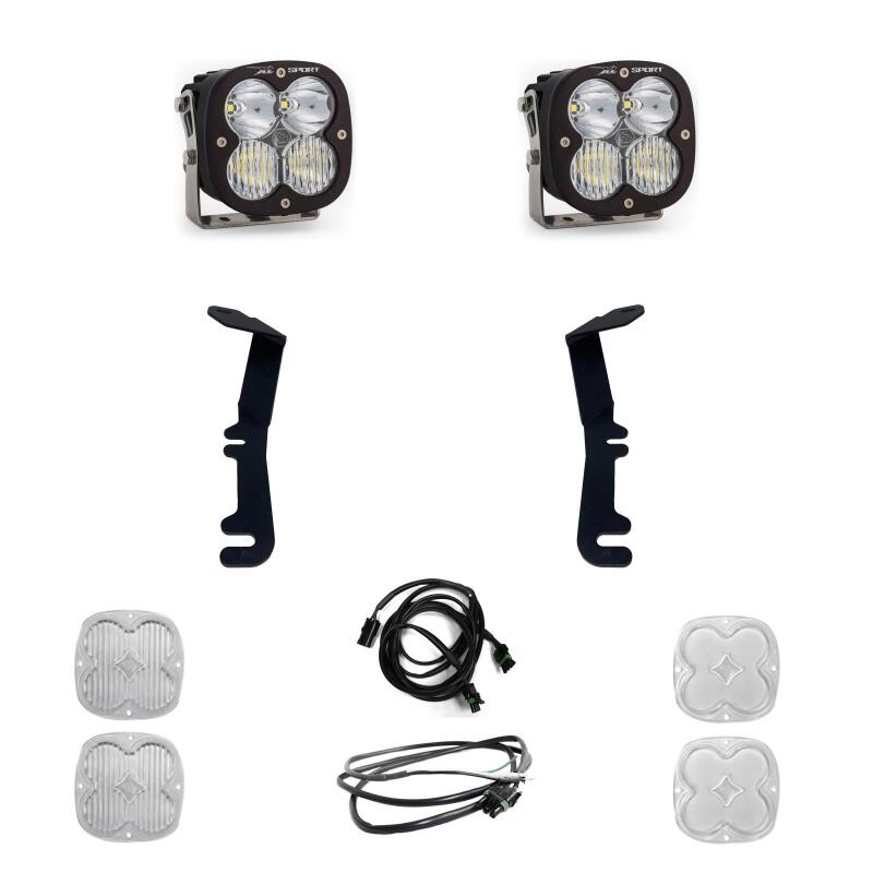 Baja Designs LED Light Kits - Ram - 2021+ Dodge Ram TRX XL Sport A-Pillar Mount Kit (part 447774)