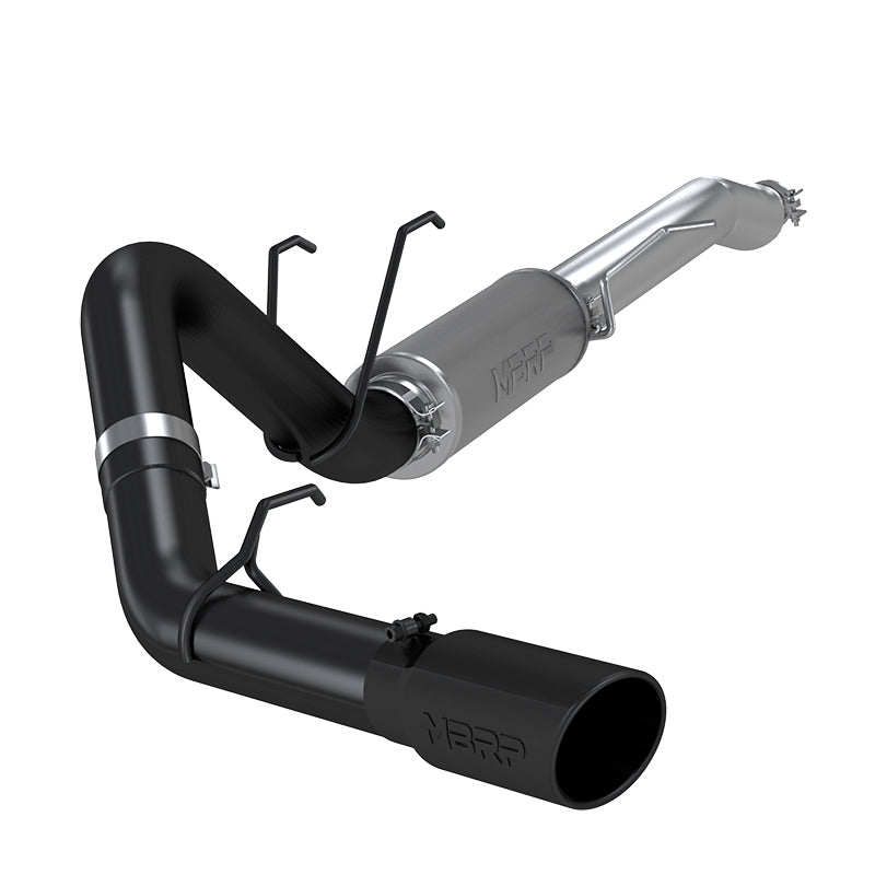 MBRP ARMOR BLK Cat-Back Exhaust - 2017+ Ford F-250/F-350 Gas 6.2L/6.8L/7.3L - MBRP part S5247BLK view 2