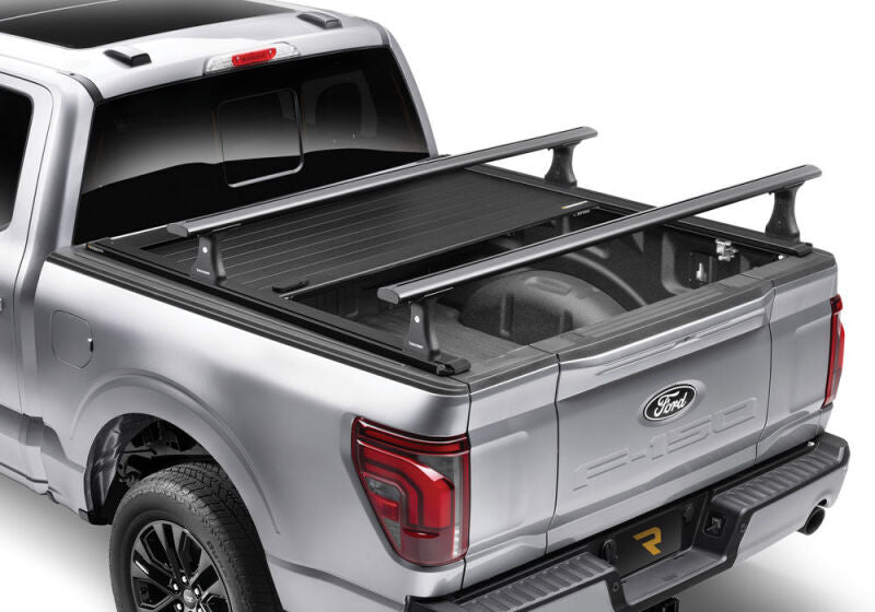 RetraxPRO XR Retractable Tonneau Cover - 2007-2021 Tundra CrewMax 5ft 6in w/ Deck Rails - Retrax part T-80841