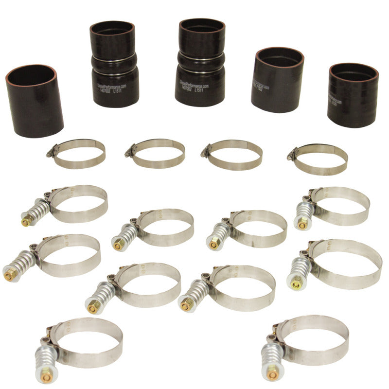 BD Diesel Intercooler Hose & Clamp Kit - 1999-2003 Ford 7.3L Power Stroke - part 1047030