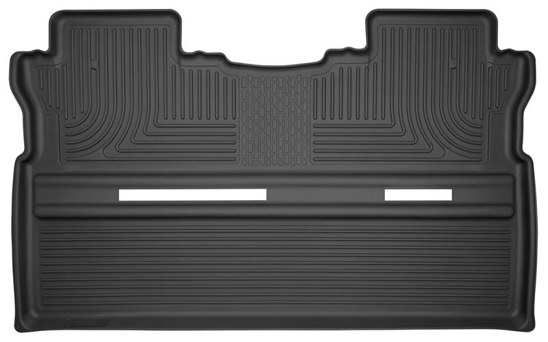 Husky Liners WeatherBeater Floor Liners - Honda & Acura - 2017 Honda Ridgeline WeatherBeater 2nd Row Black Floor Liners (part 19431)