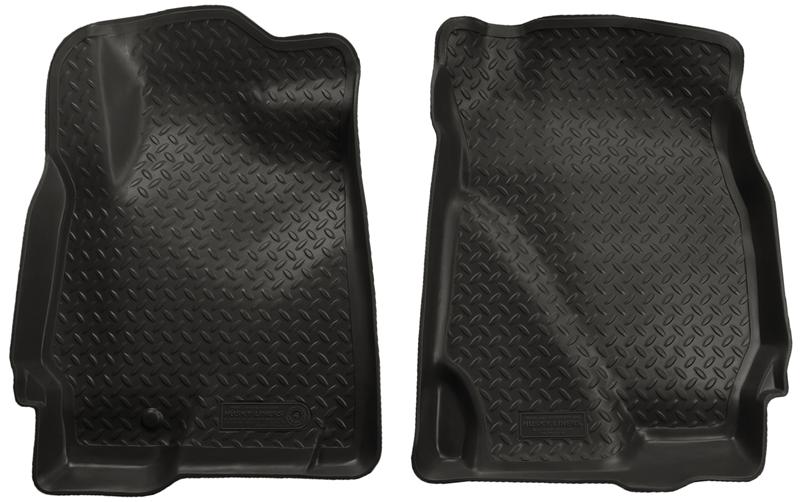 Husky Liners Classic Style Floor Liners - Ford & Lincoln - 05-08 Ford Escape (Base/Hybrid)/Mazda Tribute Classic Style Black Floor Liners (part 33171)