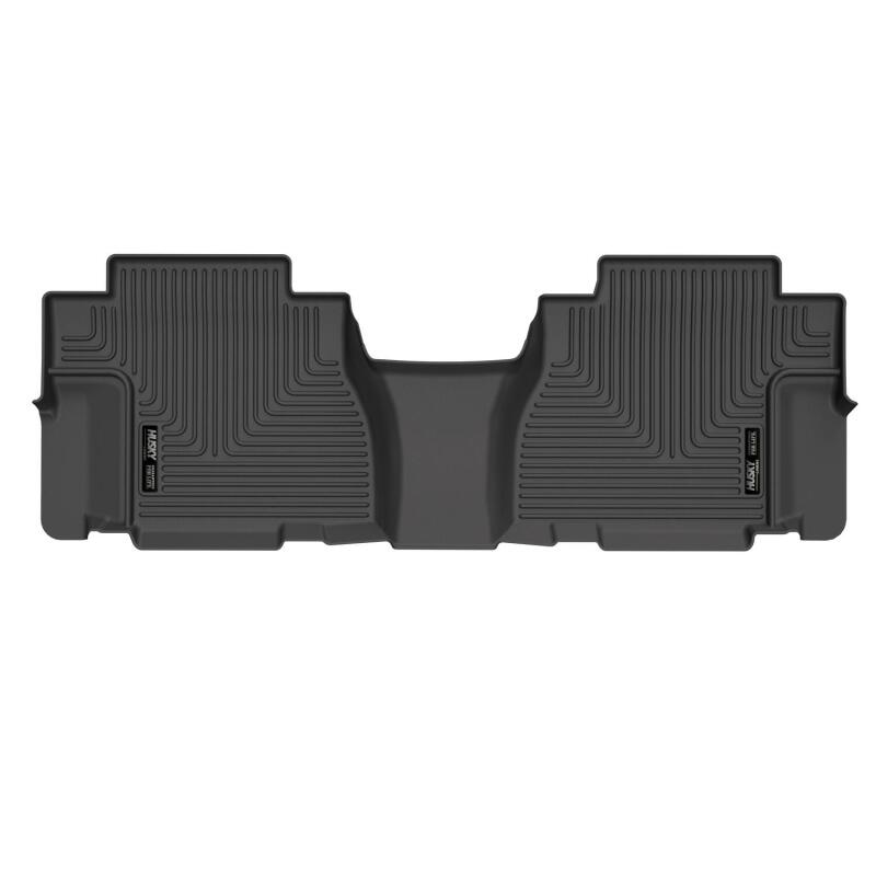 Husky Liners X-act Contour Floor Liners - Toyota & Lexus - 08-22 Toyota Sequoia X-Act Contour Black 2nd Seat Floor Liners (w/o Second Row) (part 51711)
