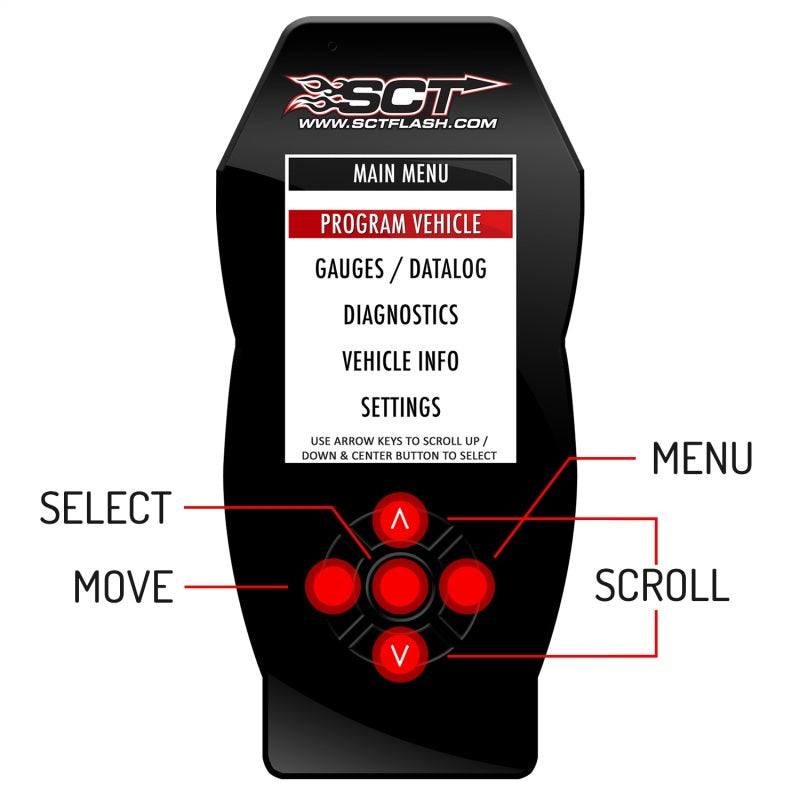SCT X4 Power Flash Programmer 7015PEO - Ford Gas & Diesel Cars/Trucks (EO Certified) - image 1